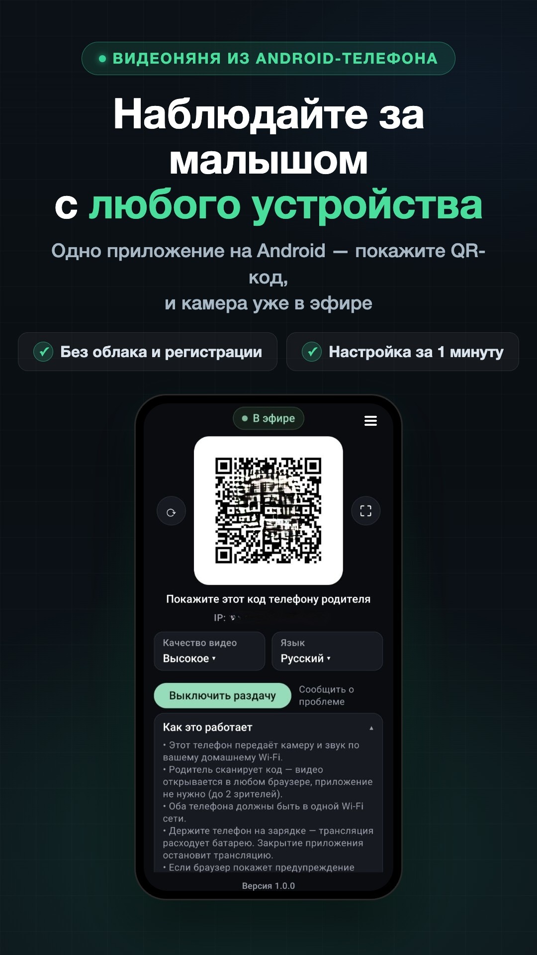 Видеоняня — обложка 1